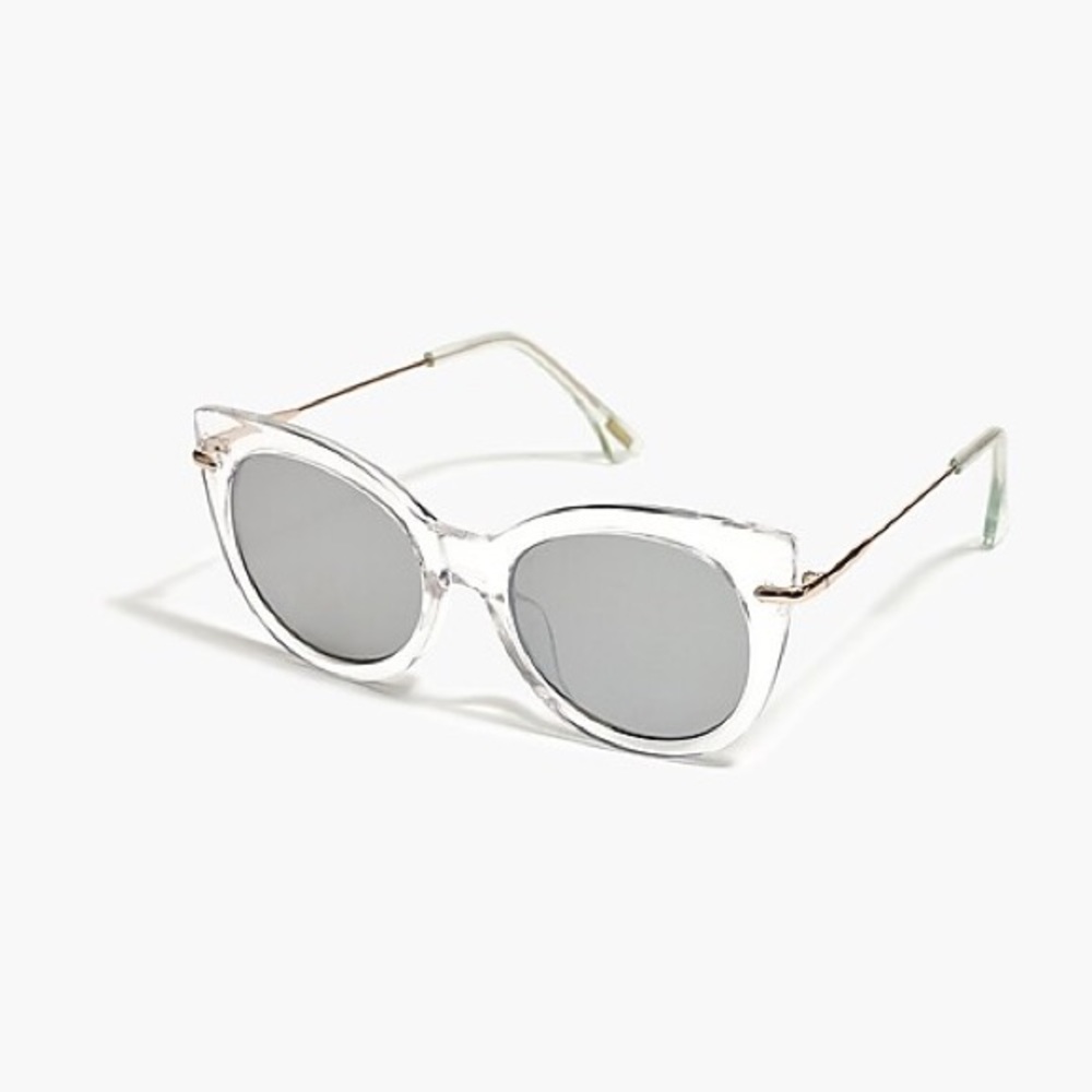 J.Crew Clear Frame Sunglasses